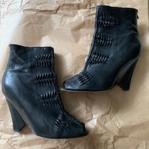 Size 11 Sam Edelman Open Toe Booties